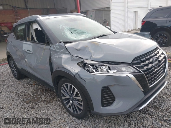 2022 Nissan Kicks SV with VIN 3N1CP5CV6NL510248, listed as a IAAI auction lot 41601382 with 50,010 mi miles and . Bid and sale history available at carsss.com. Image 6.