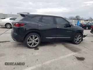 2020 Chevrolet Blazer Premier with VIN 3GNKBLRS3LS703167, listed as a Copart auction lot 86079694 with 41,740 mi miles and Salvage title. Bid and sale history available at DreamBid. Image 3.