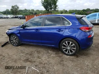 2020 Hyundai Elantra GT with VIN KMHH35LE7LU145821, listed as a Copart auction lot 77700433 with 33,312 mi miles and Salvage Title. Bid and sale history available at carsss.com. Image 2.