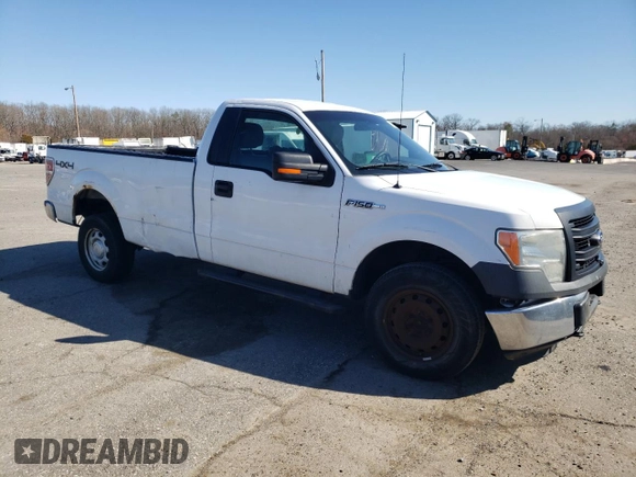 2014 Ford F-150 XL z VIN 1FTMF1EM5EKE49803, wystawiony jako Copart lot #49859345 z przebiegiem 305 385 mil mil oraz Czysty tytuł • Clean title. Historia ofert i sprzedaży dostępna na DreamBid. Obrazek 4.
