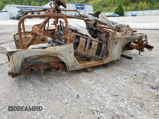 2007 Jeep Wrangler Sahara with VIN 1J4FA541X7L219977, listed as a Copart auction lot 73509754 with Not provided miles and Salvage title. Bid and sale history available at DreamBid. Image 3.