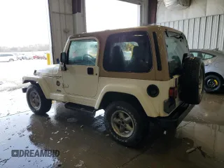 1999 Jeep Wrangler Sahara with VIN 1J4FY49S4XP428955, listed as a Copart auction lot 46001685 with 184,895 mi miles and Clean Title. Bid and sale history available at carsss.com. Image 2.