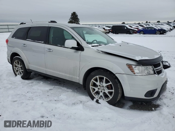 2014 Dodge Journey R/T with VIN 3C4PDDFGXET130926, listed as a Copart auction lot 43609415 with 75,841 mi miles and Salvage title. Bid and sale history available at DreamBid. Image 4.