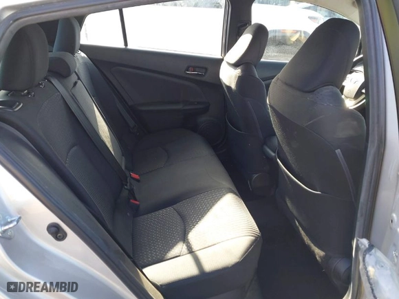 2018 Toyota Prius Two with VIN JTDKBRFUXJ3070977, listed as a IAAI auction lot 41944435 with 128,117 mi miles. Bid and sale history available at carsss.com. Image 8.