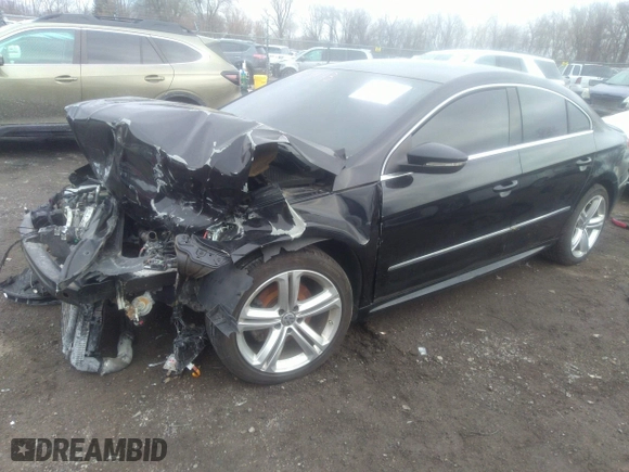 2016 Volkswagen CC Sport with VIN WVWBN7AN7GE514258, listed as a IAAI auction lot 41169893 with 1 mi miles. Bid and sale history available at carsss.com. Image 2.