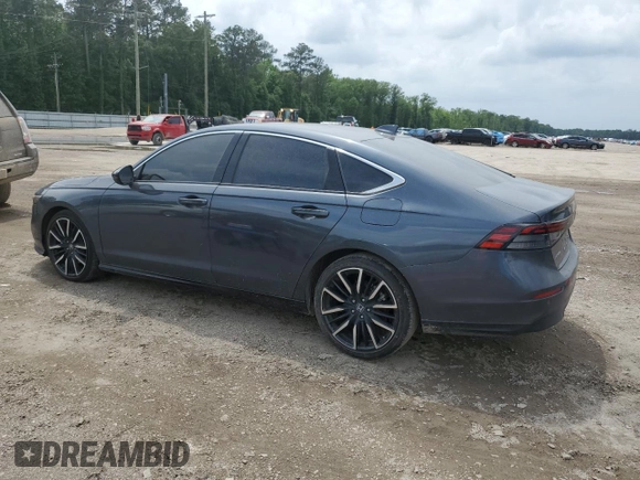 2023 Honda Accord Touring with VIN 1HGCY2F84PA028341, listed as a Copart auction lot 54060315 with 55,296 mi miles and Salvage title. Bid and sale history available at DreamBid. Image 2.