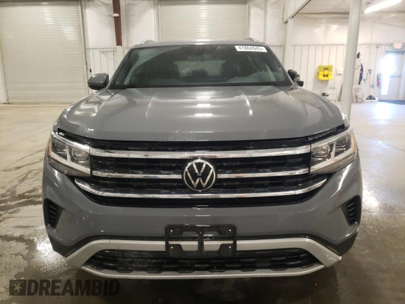 2020 Volkswagen Atlas SE with VIN 1V26C2CA6LC203056, listed as a Copart auction lot 41864945 with 76,685 mi miles and Salvage title. Bid and sale history available at DreamBid. Image 5.