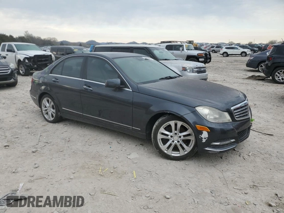 2013 Mercedes-Benz C-Class C 250 Sport with VIN WDDGF4HB8DR263273, listed as a Copart auction lot 50776885 with 177,264 mi miles and Clean Title. Bid and sale history available at carsss.com. Image 4.