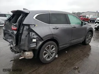 2022 Honda CR-V EX with VIN 2HKRW2H53NH663820, listed as a Copart auction lot 44587505 with 35,570 mi miles and Salvage Title. Bid and sale history available at carsss.com. Image 3.
