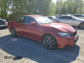 2013 Lexus GS 350 with VIN JTHCE1BL0D5004181, listed as a Copart auction lot 55527715 with 84,303 mi miles and Salvage Title. Bid and sale history available at DreamBid. Image 4.