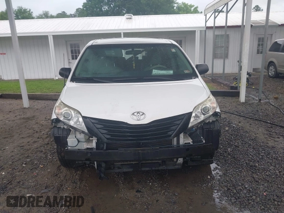 2014 Toyota Sienna L with VIN 5TDZK3DC9ES473780, listed as a IAAI auction lot 42245274 with 203,060 mi miles and . Bid and sale history available at DreamBid. Image 13.