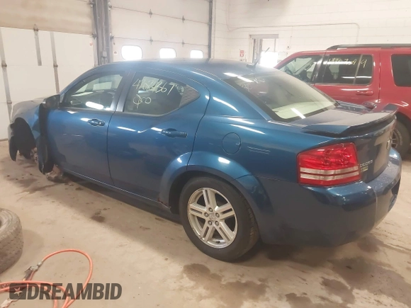 2009 Dodge Avenger SXT with VIN 1B3LC56D19N509995, listed as a IAAI auction lot 42084367 with 161,393 mi miles and . Bid and sale history available at DreamBid. Image 3.