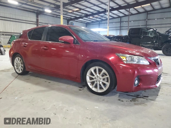 2011 Lexus CT 200h with VIN JTHKD5BH8B2033847, listed as a Copart auction lot 59669755 with 181,658 mi miles and Clean title. Bid and sale history available at DreamBid. Image 4.