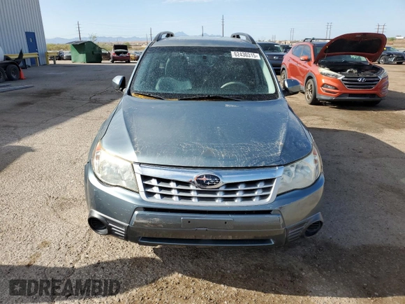 2012 Subaru Forester X Premium with VIN JF2SHBDC5CH410253, listed as a Copart auction lot 62430315 with 85,491 mi miles and Salvage title. Bid and sale history available at DreamBid. Image 5.
