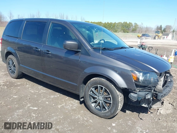 2018 Dodge Grand Caravan SE Plus with VIN 2C4RDGBG9JR215348, listed as a IAAI auction lot 41968111 with 108,479 mi miles and . Bid and sale history available at DreamBid. Image 1.