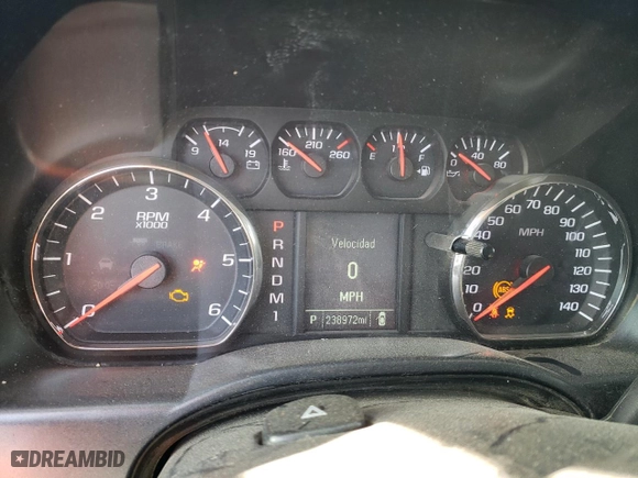 2015 Chevrolet Silverado 2500HD Work Truck with VIN 1GC1CUEG2FF175638, listed as a Copart auction lot 82884664 with 238,972 mi miles and Salvage Title. Bid and sale history available at carsss.com. Image 9.