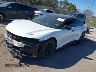 2022 Lucid Air Grand Touring with VIN 50EA1GBA1NA002790, listed as a IAAI auction lot 41585856 with 41,219 mi miles. Bid and sale history available at carsss.com. Image 16.