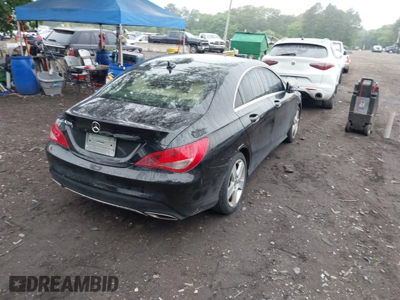 2018 Mercedes-Benz CLA 250 with VIN WDDSJ4EB5JN660990, listed as a IAAI auction lot 42456224 with 49,607 mi miles and . Bid and sale history available at DreamBid. Image 4.