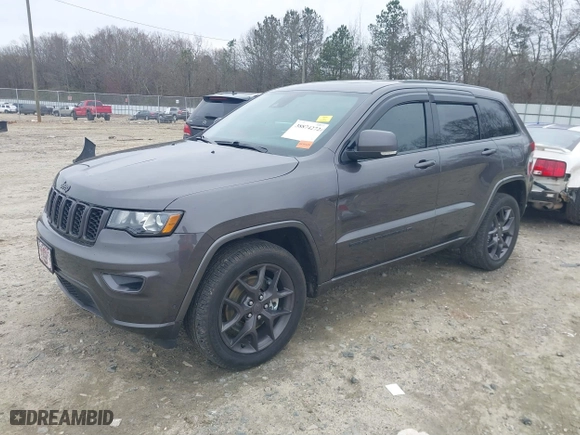 2021 Jeep Grand Cherokee Limited with VIN 1C4RJFBG5MC857727, listed as a IAAI auction lot 38874272 with 28,806 mi miles. Bid and sale history available at carsss.com. Image 17.