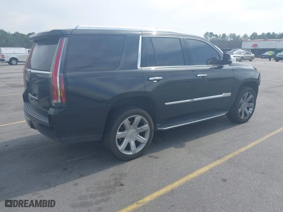 2017 Cadillac Escalade Luxury with VIN 1GYS4BKJ3HR307534, listed as a IAAI auction lot 41762802 with 109,420 mi miles. Bid and sale history available at carsss.com. Image 4.