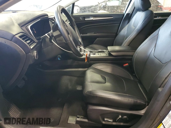 2020 Ford Fusion Titanium with VIN 3FA6P0SU2LR247505, listed as a Copart auction lot 58036325 with 73,658 mi miles and Salvage title. Bid and sale history available at DreamBid. Image 7.