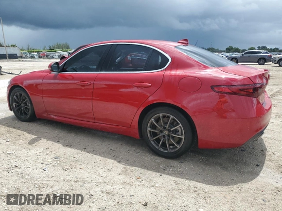 2020 Alfa Romeo Giulia z VIN ZARFAMAN0L7631101, wystawiony jako Copart lot #62569805 z przebiegiem 27 223 mil mil oraz Czysty tytuł • Clean title. Historia ofert i sprzedaży dostępna na DreamBid. Obrazek 2.