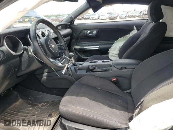 2022 Ford Mustang EcoBoost with VIN 1FA6P8TH7N5110260, listed as a Copart auction lot 54496815 with 69,210 mi miles and Salvage title. Bid and sale history available at DreamBid. Image 7.