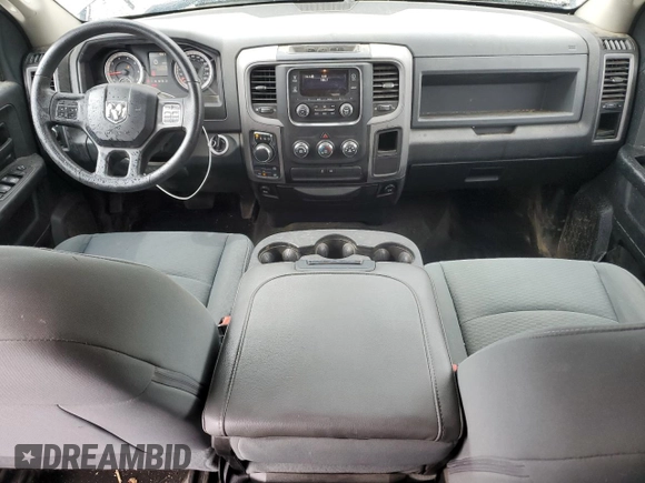 2017 Ram 1500 Express with VIN 1C6RR7KG4HS673333, listed as a Copart auction lot 50534295 with 106,666 mi miles and Salvage title. Bid and sale history available at DreamBid. Image 8.