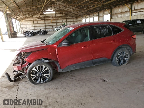 2022 Ford Escape SE with VIN 1FMCU9G68NUA23389, listed as a Copart auction lot 46879105 with 84,449 mi miles and Salvage Title. Bid and sale history available at DreamBid. Image 1.