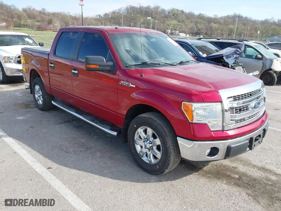 2013 Ford F-150 XL with VIN 1FTFW1CF1DKE27969, listed as a IAAI auction lot 41860397 with 194,938 mi miles. Bid and sale history available at carsss.com. Image 1.