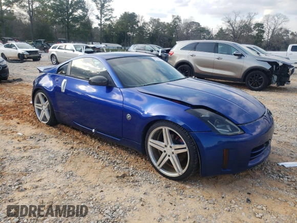 2006 Nissan 350Z Touring with VIN JN1AZ34E96M354704, listed as a Copart auction lot 47194005 with 189,714 mi miles and Salvage Title. Bid and sale history available at carsss.com. Image 4.