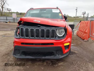 2020 Jeep Renegade Sport with VIN ZACNJAABXLPL52877, listed as a IAAI auction lot 41900699 with 75,505 mi miles and . Bid and sale history available at DreamBid. Image 13.