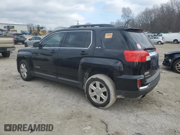 2016 GMC Terrain SLE with VIN 2GKFLNE32G6112256, listed as a Copart auction lot 43744055 with 0 mi miles and Clean Title. Bid and sale history available at carsss.com. Image 2.