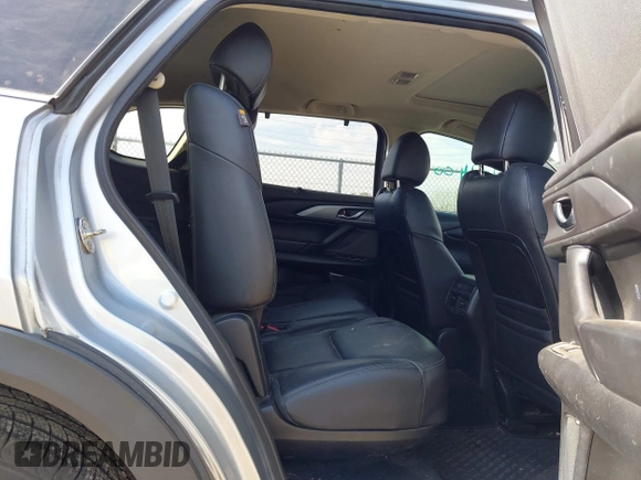 2017 Mazda CX-9 Touring with VIN JM3TCBCY7H0132466, listed as a IAAI auction lot 40740017 with 160,655 mi miles. Bid and sale history available at carsss.com. Image 8.