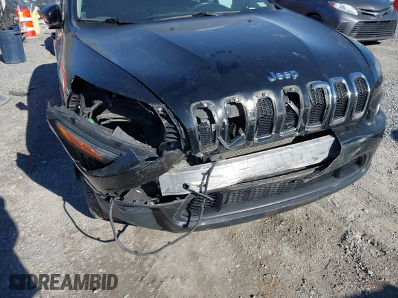 2018 Jeep Cherokee Latitude with VIN 1C4PJMCB1JD589473, listed as a IAAI auction lot 41665630 with 106,371 mi miles and . Bid and sale history available at DreamBid. Image 6.