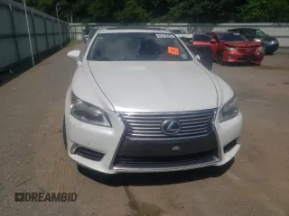 2013 Lexus LS 460 with VIN JTHBL5EF0D5116820, listed as a Copart auction lot 62573645 with Not provided miles and Salvage title. Bid and sale history available at DreamBid. Image 5.