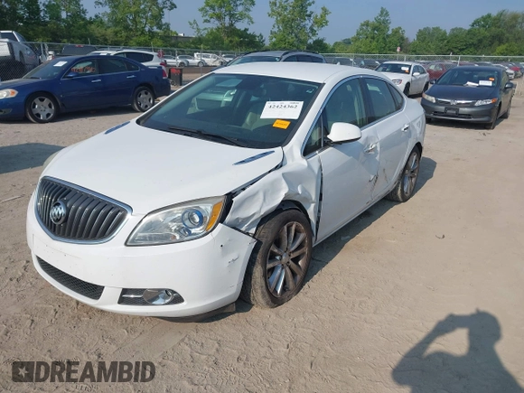 2014 Buick Verano with VIN 1G4PP5SK5E4143690, listed as a IAAI auction lot 42424362 with 100,644 mi miles and . Bid and sale history available at DreamBid. Image 2.
