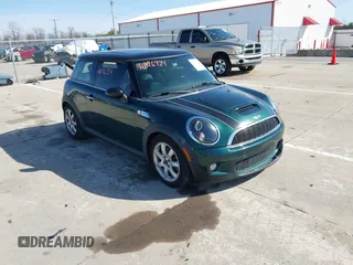 2010 MINI Hardtop S with VIN WMWMF7C55ATX42617, listed as a IAAI auction lot 41826924 with Not Provided miles and . Bid and sale history available at DreamBid. Image 1.