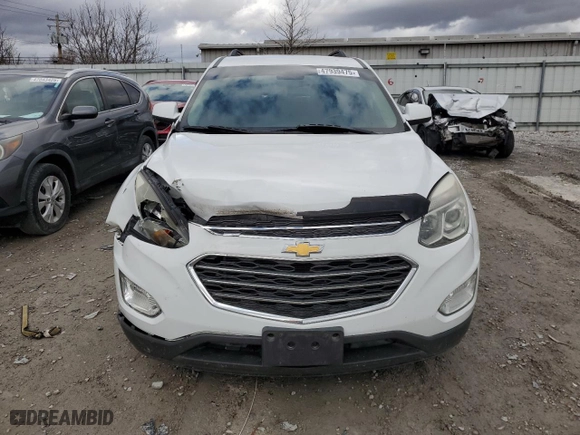2016 Chevrolet Equinox LT with VIN 2GNFLFE36G6153272, listed as a Copart auction lot 47939475 with 125,191 mi miles and Salvage Title. Bid and sale history available at carsss.com. Image 5.