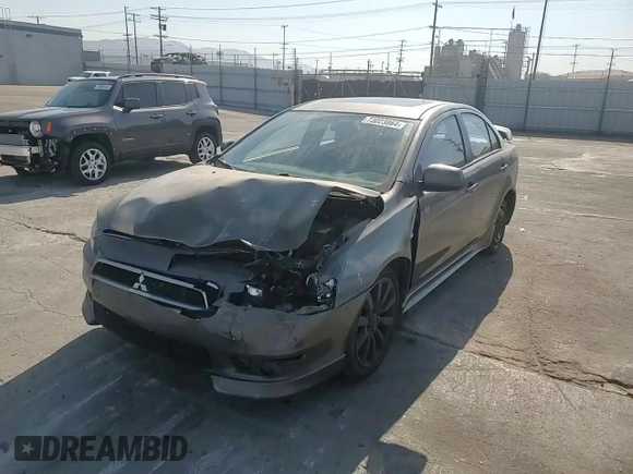 2009 Mitsubishi Lancer GTS with VIN JA3AU86W59U001099, listed as a Copart auction lot 73023864 with 200,554 mi miles and Salvage Title. Bid and sale history available at carsss.com. Image 11.