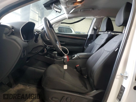 2023 Hyundai Tucson SEL with VIN 5NMJBCAE7PH277958, listed as a Copart auction lot 52942715 with 21,520 mi miles and Salvage title. Bid and sale history available at DreamBid. Image 7.