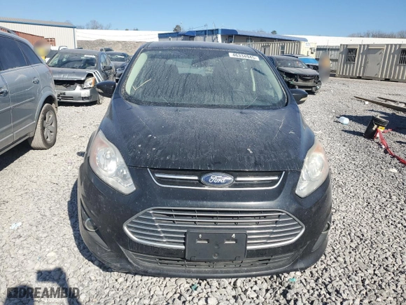 2015 Ford C-Max Energi SEL with VIN 1FADP5CU4FL105131, listed as a Copart auction lot 46334945 with 0 mi miles and Salvage Title. Bid and sale history available at carsss.com. Image 5.