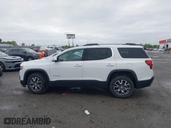 2023 GMC Acadia SLT with VIN 1GKKNML43PZ187213, listed as a IAAI auction lot 41776856 with 45,319 mi miles and . Bid and sale history available at DreamBid. Image 14.