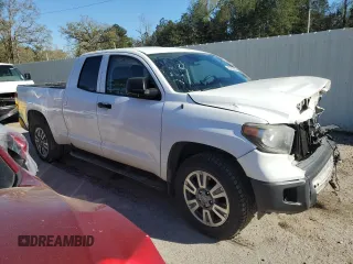 2019 Toyota Tundra SR with VIN 5TFRM5F16KX144493, listed as a Copart auction lot 48782385 with 135,742 mi miles and Salvage title. Bid and sale history available at DreamBid. Image 4.