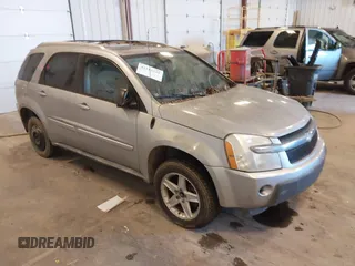 2005 Chevrolet Equinox LT z VIN 2CNDL73F356080700, wystawiony jako IAAI lot #42213235 z przebiegiem Nie podano mil oraz . Historia ofert i sprzedaży dostępna na DreamBid. Obrazek 1.