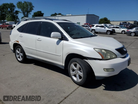 2005 Lexus RX 330 with VIN 2T2GA31U95C032680, listed as a Copart auction lot 51653694 with 0 mi miles and Salvage Title. Bid and sale history available at carsss.com. Image 4.
