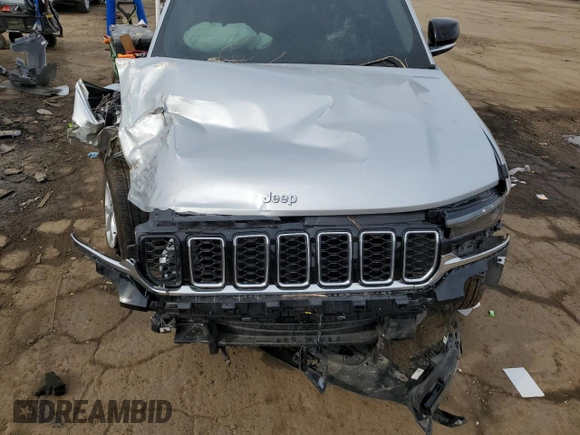2021 Jeep Grand Cherokee Limited with VIN 1C4RJKBG4M8171836, listed as a Copart auction lot 48804935 with Not Provided miles and Non Repairable. Bid and sale history available at DreamBid. Image 12.