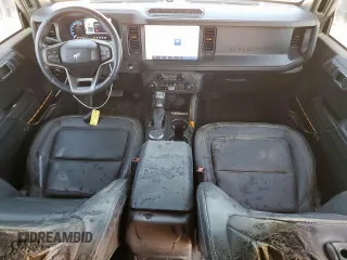 2024 Ford Bronco Badlands with VIN 1FMEE9BP3RLA25956, listed as a Copart auction lot 62846675 with 2,740 mi miles and Salvage title. Bid and sale history available at DreamBid. Image 8.