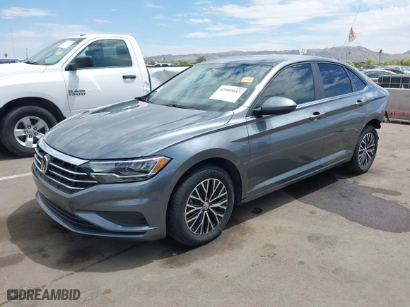 2021 Volkswagen Jetta S with VIN 3VWC57BU1MM024086, listed as a IAAI auction lot 42009047 with 48,280 mi miles. Bid and sale history available at carsss.com. Image 17.