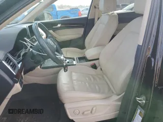 2018 Audi Q5 Premium Plus with VIN WA1BNAFYXJ2166359, listed as a Copart auction lot 82989284 with 94,283 mi miles and Salvage Title. Bid and sale history available at carsss.com. Image 7.